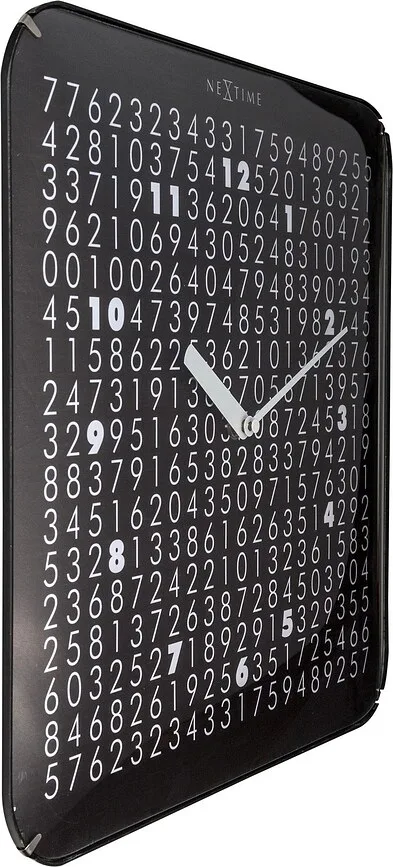 Настенные часы NeXtime Labyrinth, стекло, 30 см