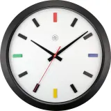 Настенные часы NeXtime Mix, пластик, 36 см, разноцветные — фото 5