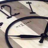 Настенные часы NeXtime Oxford, дерево, 50 см, коричневые — фото 3