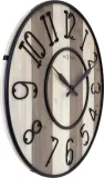 Настенные часы NeXtime Oxford, дерево, 50 см, коричневые — фото 5