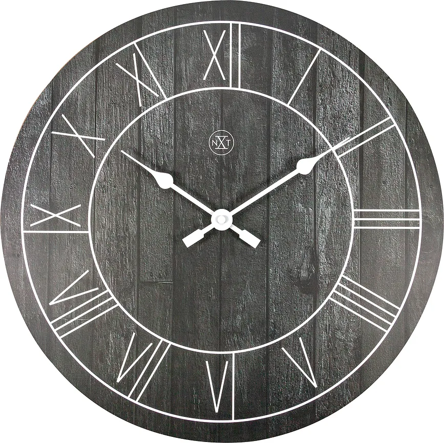 Настенные часы NeXtime Paul, дерево, 40 см