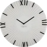 Настенные часы NeXtime Sticks, стекло, 43 см, белые — фото 3