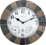 Настенные часы NeXtime, пластик, 26 см, разноцветные — фото 2