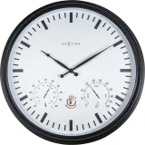 Настенные часы NeXtime, пластик, 50,8 см, чёрные — фото 4