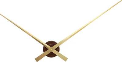 Настенные часы nextime hands, алюминий, чёрные · арт. fabr 2269zw