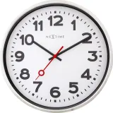 Настенные часы nextime station, алюминий, белые · арт. fabr 3999ARZW — фото 6