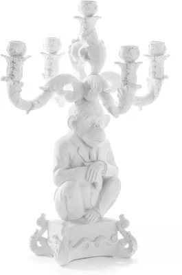 Подсвечник Seletti Burlesque Chimp, пластик, 48 см