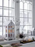 Набор подсвечников Bloomingville Heidrun, 2 предмета, металл, 35 11 см, серый — фото 1