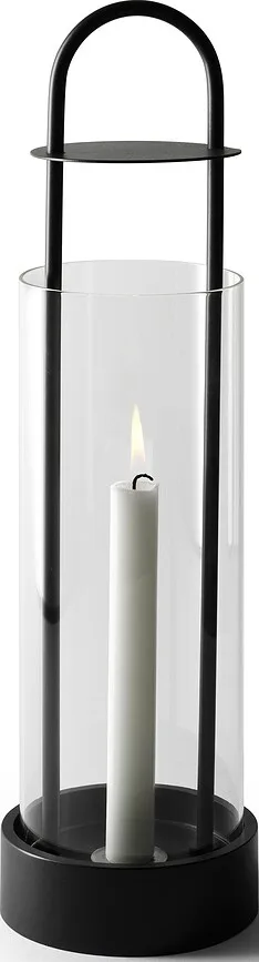 Подсвечник Design House Stockholm Lotus, алюминий, 12 см, чёрный