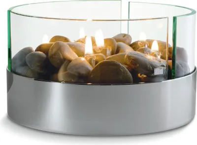 Подсвечник Philippi Lampa oliwna Burn, алюминий, 20 см