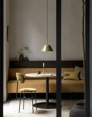 Подсвечник Audo Copenhagen Duca, алюминий, 8 8 см, зелёный