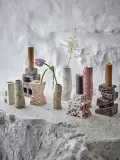 Набор подсвечников Bloomingville Blanchard, 3 предмета, керамика, 8 5 см, бежевый — фото 1
