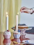 Набор подсвечников Bloomingville Chip, 2 предмета, керамика, 9,5 9 см, разноцветный — фото 4