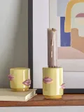 Набор подсвечников Bloomingville Sassy, 2 предмета, керамика, 7 5 см, жёлтый — фото 1