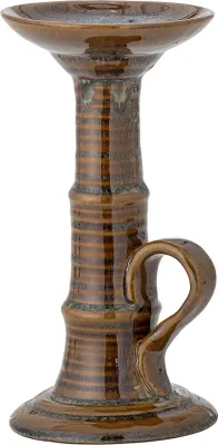 Подсвечник bloomingville rigby, керамика, 18 , коричневый · арт. fabr 82072476