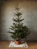 Набор подсвечников Ferm Living Oak Leaf, 4 предмета, латунь, 16 3,5 см, золотистый — фото 4
