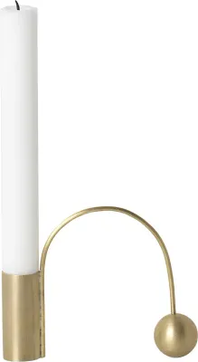 Подсвечник Ferm Living Balance, латунь, 9,5 см