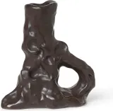Подсвечник Ferm Living Dito, керамика, 12 6,5 см, коричневый — фото 1