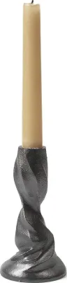 Подсвечник Ferm Living Gale, алюминий, 13,2 7,1 см, чёрный