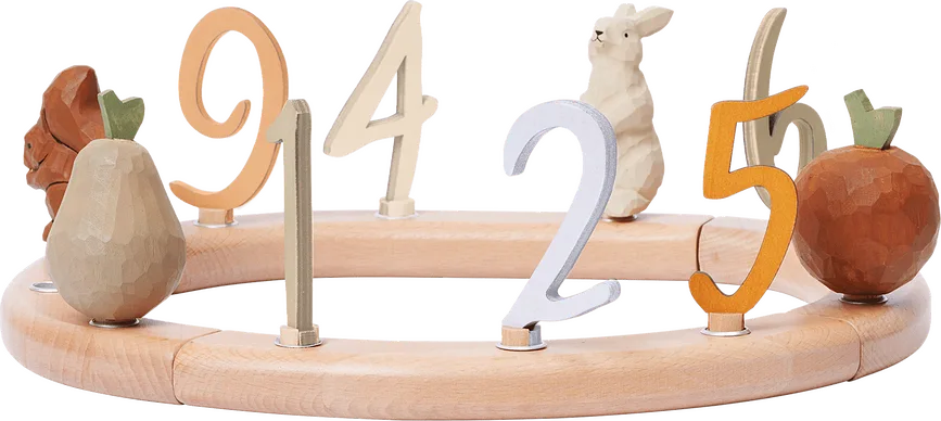 Подсвечник Ferm Living Loopi Celebration, алюминий, 3,5 30,7 см, разноцветный