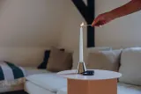 Подсвечник Hoefats Digi Detox, нержавеющая сталь, 7,4 7,2 см, серебристый — фото 1
