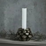 Подсвечник House Doctor Pine Cone, алюминий, 6,5 9 см, золотистый — фото 2