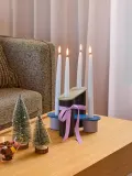 Набор подсвечников Hubsch Modu, 2 предмета, металл, 10 7 см, разноцветный — фото 6