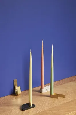 Подсвечник H bsch, металл, 2 см, золотистый · арт. fabr 991316