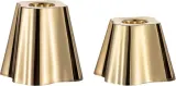 Набор подсвечников Iittala Aalto, 2 предмета, латунь, 5 3,5 см, золотистый — фото 1