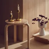 Набор подсвечников Iittala Nappula, 2 предмета, латунь, 18,3 8,9 см, золотистый — фото 1