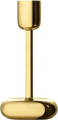 Подсвечник Iittala Nappula, нержавеющая сталь, 18,3 12,8 см, золотистый