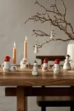 Подсвечник Kahler Hammershoi Christmas, керамика, 7,5 7,5 см, разноцветный — фото 1