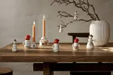 Подсвечник Kahler Hammershoi Christmas, керамика, 8,5 6 см, белый — фото 6