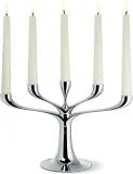 Подсвечник Philippi Candelabra, металл, 20 см — фото 5