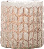 Подсвечник Bloomingville Esther, стекло, 9 см, розовый — фото 2