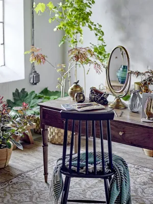Подсвечник Bloomingville Ivalo, стекло, 8,5 9 см, золотистый