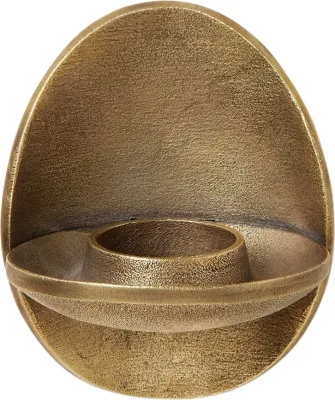 Подсвечник Ferm Living Agape, алюминий, 12,6 9,8 см, золотистый