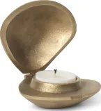 Подсвечник Ferm Living Clam, латунь, 3,8 8 см, золотистый — фото 2