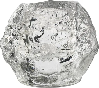 Подсвечник Kosta Boda Snowball, хрусталь, 9 10,5 см, прозрачный