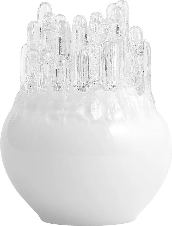 Подсвечник kosta boda polar, хрусталь, белый · арт. fabr 7062110