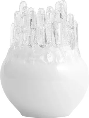 Подсвечник kosta boda polar, хрусталь, белый · арт. fabr 7062113