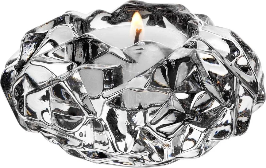 Подсвечник Orrefors Carat, хрусталь, 5 9,5 см