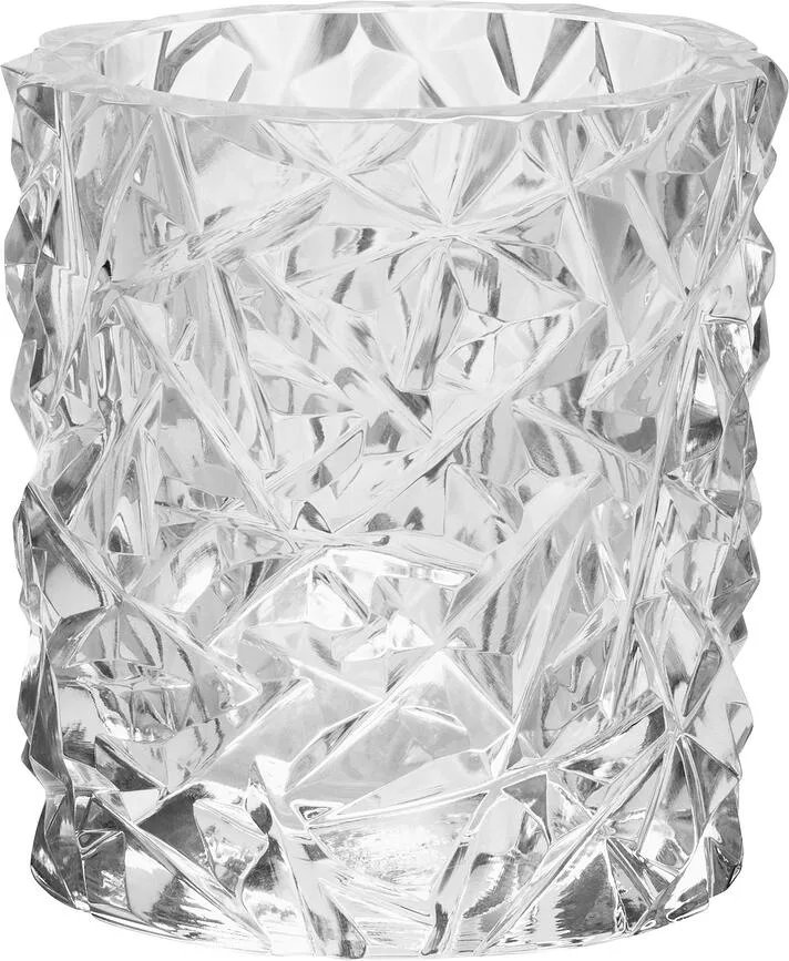 Подсвечник Orrefors Carat, хрусталь, 9,2 6,4 см, прозрачный