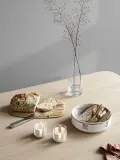 Набор подсвечников Stelton Luna, 2 предмета, нержавеющая сталь, 7 6,9 см, белый — фото 3