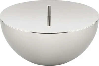 Свеча декоративная Alessi Pojemnik swiece przykrywka Rocc stalowy polysk