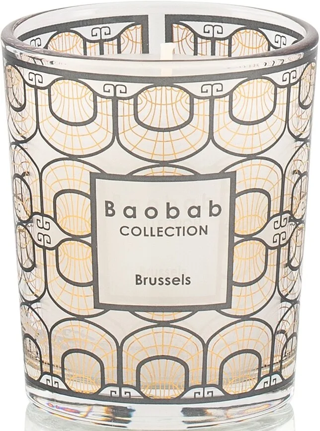 Набор ароматических свечей Baobab Collection My First Baobab Brussels-Roma-A Saint-Tropez, 3 шт.