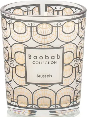 Набор ароматических свечей Baobab Collection My First Baobab Brussels-Roma-A Saint-Tropez, 3 шт.