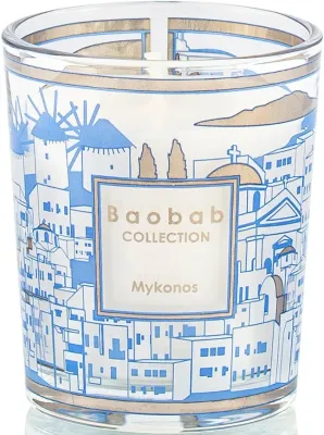 Набор ароматических свечей Baobab Collection My First Baobab Manhattan-Paris-Mykonos, 3 шт.