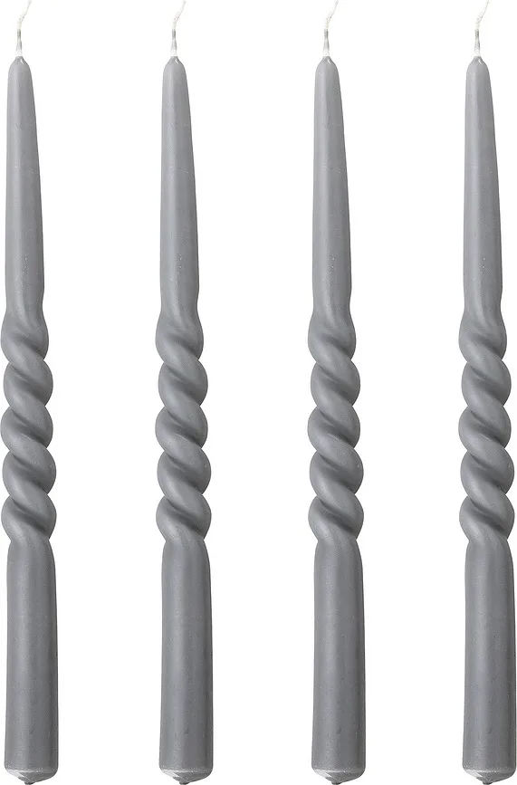 Набор свечей Bloomingville Twist, 4 шт.