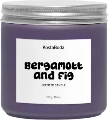 Свеча ароматическая Kosta Boda Mind Bergamott and Fig